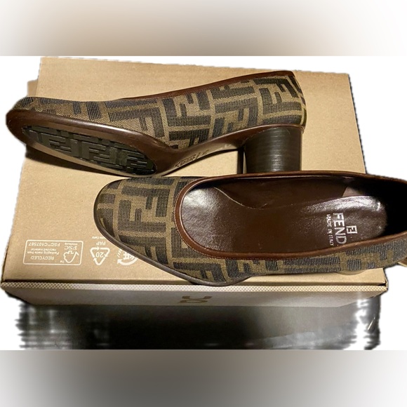 FENDI Monogram Heels